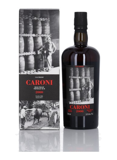 View full screen - View 1 of Lot 366. Caroni Velier 17 Year Old High Proof Trinidad Rum 55.0 abv 2000 (1 Bottle 75cl).