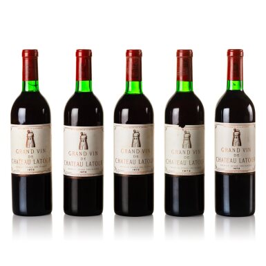 View full screen - View 1 of Lot 17. Château Latour 1973 (10 BT).