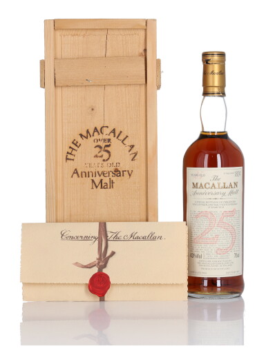 View full screen - View 1 of Lot 5. The Macallan 25 Year Old Anniversary Malt 43.0 abv 1964 (1 Bottle 75cl).