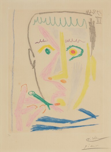 View full screen - View 1 of Lot 121. Fumeur II (B. 1166; Ba. 1166).