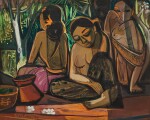 Cheong Soo Pieng 鍾泗濱 | Seated Ladies 坐著的女士