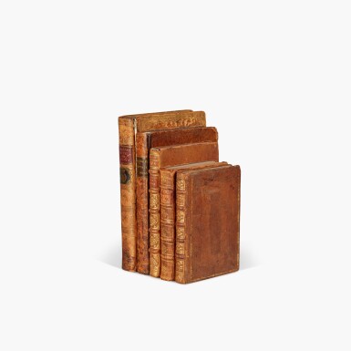 View full screen - View 1 of Lot 56. André Danican Philidor | Early editions of a landmark chess manual, 5 volumes in all.