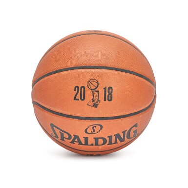 View full screen - View 1 of Lot 17. Game Issued 2018 NBA Finals Ball.