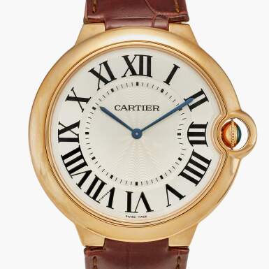 View full screen - View 1 of Lot 68. Reference 3376 Ballon Bleu | A pink gold wristwatch, Circa 2015.