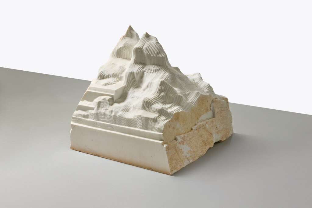 View full screen - View 1 of Lot 595. Mountain with Sun and Moon.
