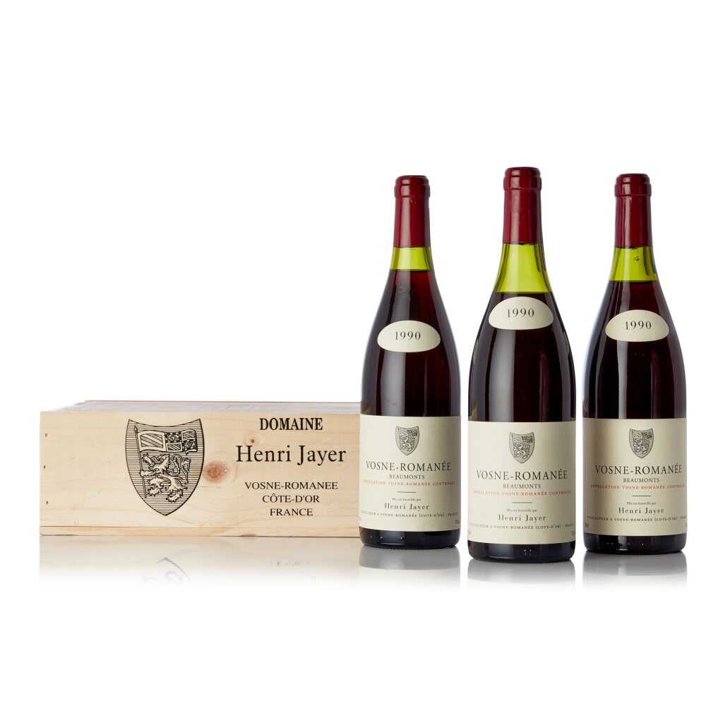 View full screen - View 1 of Lot 5120. Vosne Romanée, Les Beaumonts 1990 Henri Jayer (3 BT).