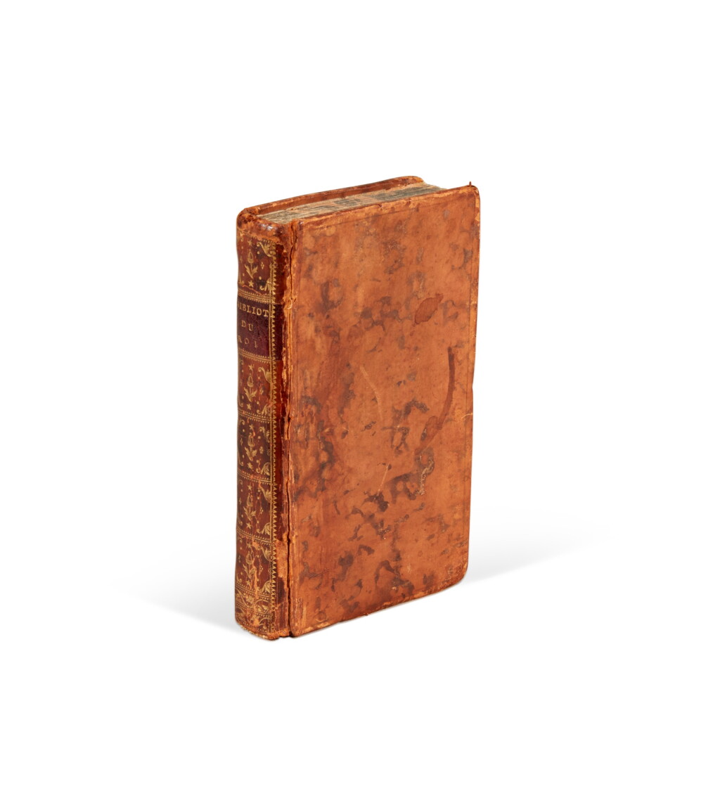 View full screen - View 1 of Lot 1747. Leprince, Essai historique sur la Bibliothèque du roi, Paris, 1782, contemporary French calf.