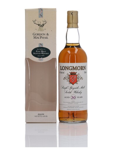 View full screen - View 1 of Lot 214. Longmorn-Glenlivet Gordon & MacPhail 30 Year Old 40.0 abv NV (1 Bottle 75cl).