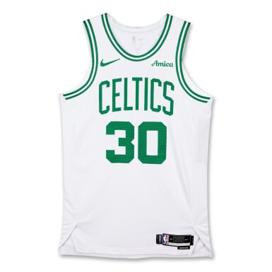View full screen - View 1 of Lot 70. Sam Hauser Boston Celtics 2026 NBA Playoffs Eastern Conference Round 1 Game Worn Association Edition Jersey | Game 1.