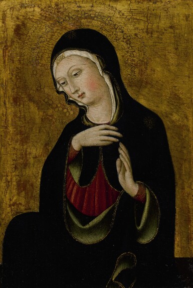 View full screen - View 1 of Lot 1. SANO DI PIETRO | THE MADONNA.