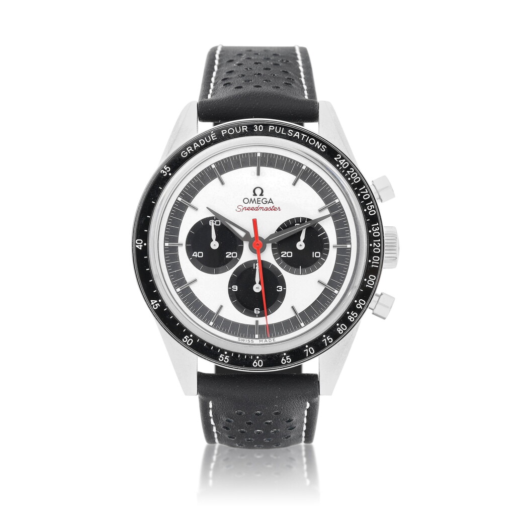 View full screen - View 1 of Lot 9211. Omega | Speedmaster, Reference CK2998, A limited edition stainless steel chronograph wristwatch, Circa 2018 | 歐米茄 | 超霸系列 CK2998 限量版精鋼計時腕錶,約2018年製.