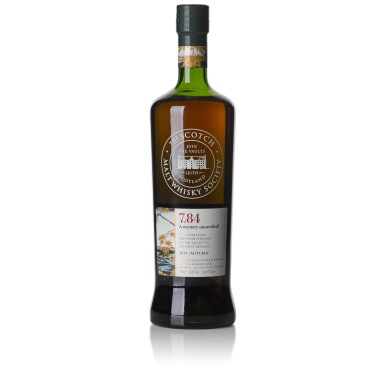 View full screen - View 1 of Lot 294. Longmorn SMWS 7.84 A Mystery Unravelled 27 Year Old 56.3 abv 1985.