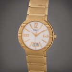 Reference P10623 Polo Grande | A yellow gold automatic wristwatch with date and bracelet, Owned and Worn by Sylvester Stallone, Circa 2000