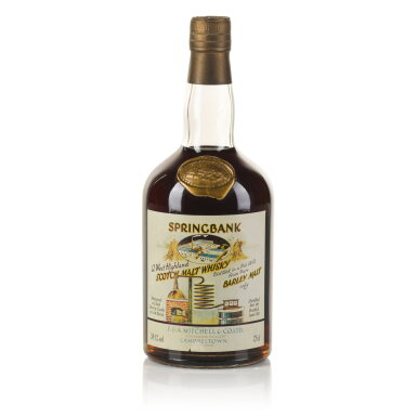 View full screen - View 1 of Lot 264. Springbank Local Barley 24 Year Old Cask #443 58.1 abv 1966 (1 BT 75cl).