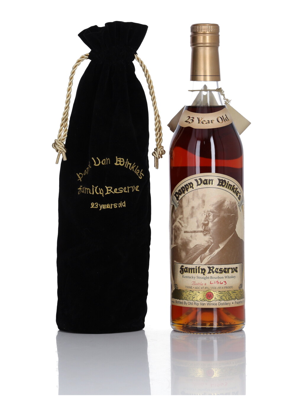 View full screen - View 1 of Lot 132. Pappy Van Winkle's 23 Year Old Family Reserve 95.6 Proof NV (1 Bottle 75cl).