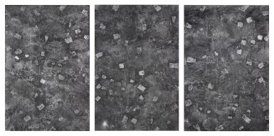 View full screen - View 1 of Lot 9031. 今井俊滿 IMAI TOSHIMITSU | 波濤圖(三聯作) WAVES (TRIPTYCH).