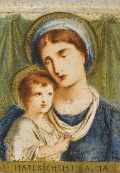 View full screen - View 1 of Lot 28. Mater Christi Alma.