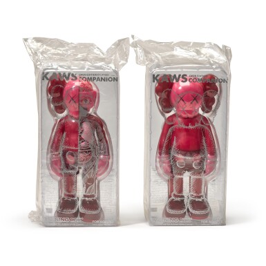 View full screen - View 1 of Lot 34. KAWS | COMPANION: BLUSH (FULL BODIED; AND FLAYED).
