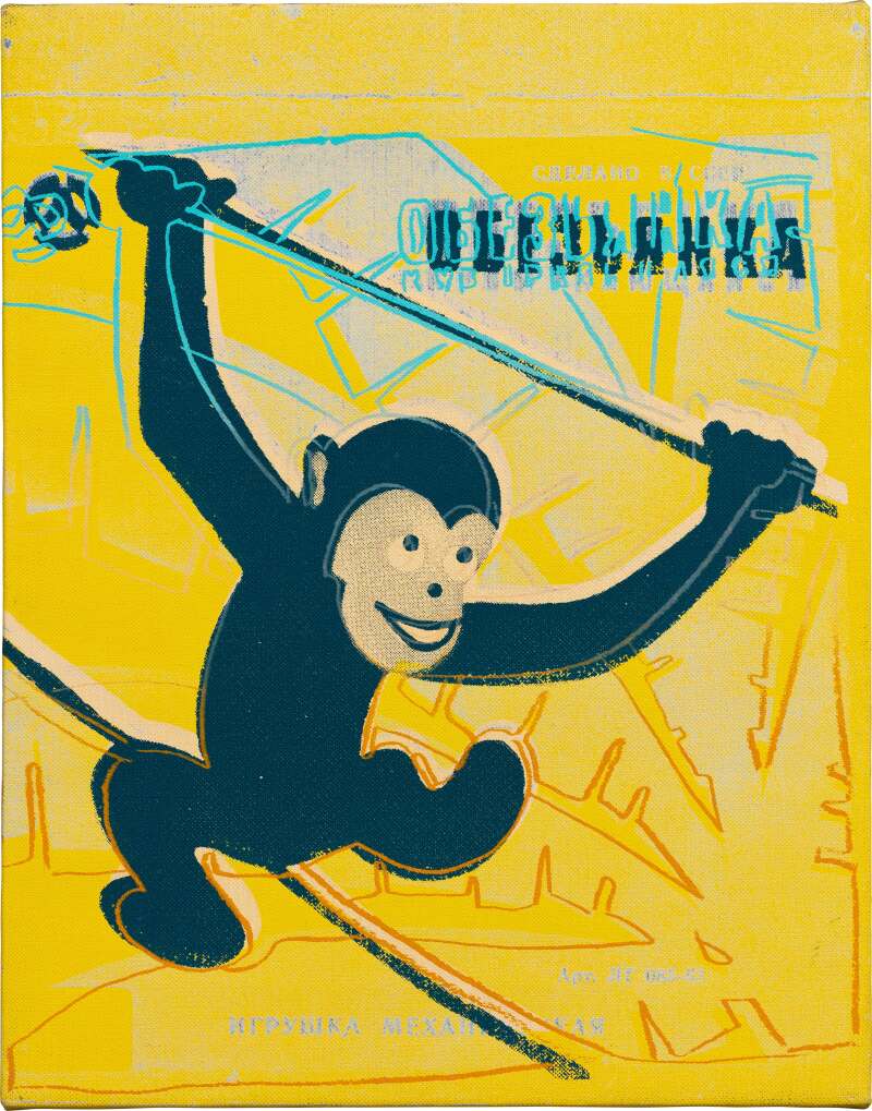 Andy Warhol Monkey Toy Painting Available For Immediate Sale At Sotheby s andy-warhol-monkey-toy-painting-available-for-immediate-sale-at-sotheby-s