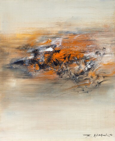 View full screen - View 1 of Lot 2821. Zao Wou-Ki 趙無極 | 07.05.60.