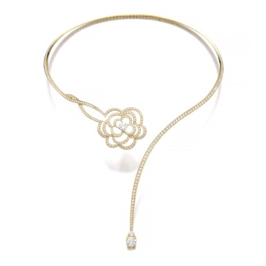 View full screen - View 1 of Lot 1069. Diamond necklace.