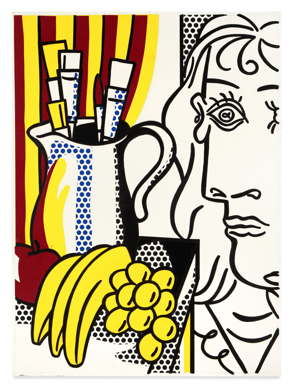 View full screen - View 1 of Lot 19. Still Life with Picasso (Study).