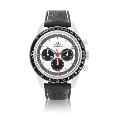View full screen - View 1 of Lot 9211. Omega | Speedmaster, Reference CK2998, A limited edition stainless steel chronograph wristwatch, Circa 2018 | 歐米茄 | 超霸系列 CK2998 限量版精鋼計時腕錶,約2018年製.