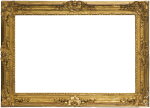 A Régence carved giltwood frame