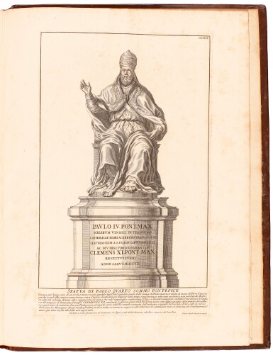 Maffei Raccolta Di Statue Antiche E Moderne Rome 1704 English Panelled Calf Important Manuscripts Continental Books And Music Books Manuscripts Sotheby S