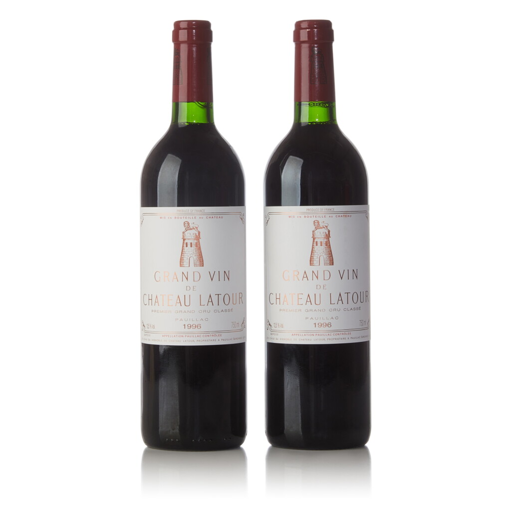 View full screen - View 1 of Lot 518. Château Latour 1996 (2 BT).