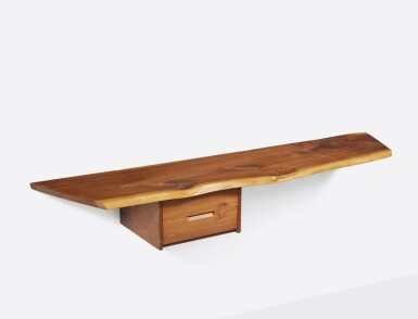 View full screen - View 1 of Lot 481. Hanging Wall Shelf.