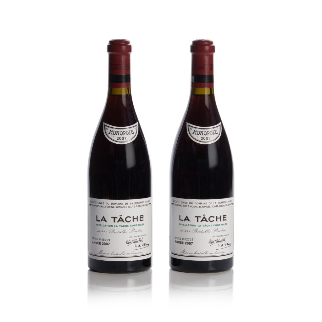 View full screen - View 1 of Lot 10. La Tâche 2007 Domaine de la Romanée-Conti (2 BT).