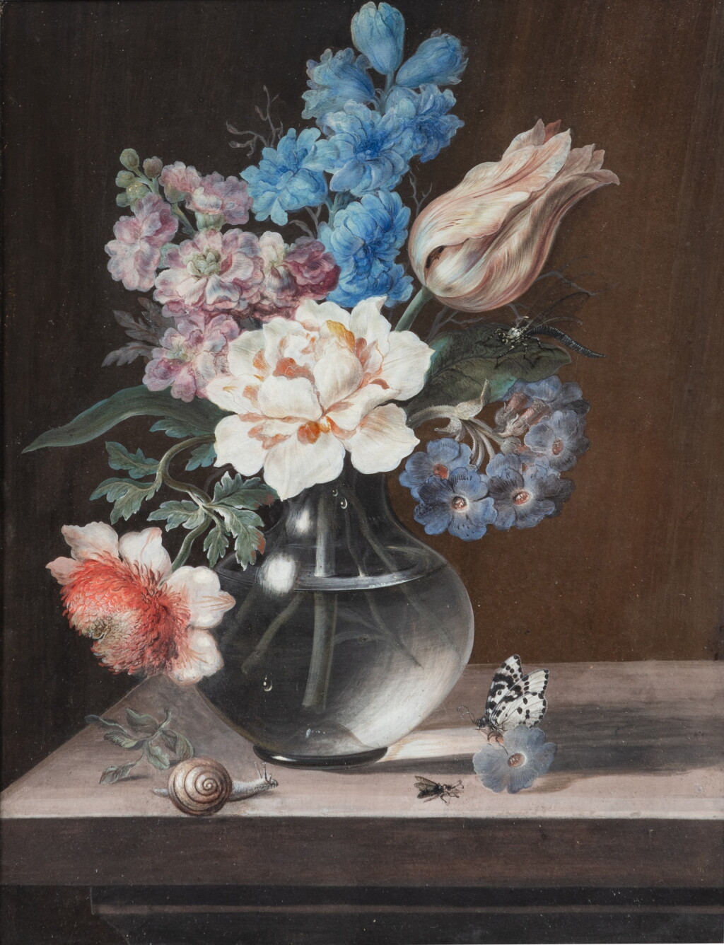 View full screen - View 1 of Lot 1047. Bouquet of flowers | Bouquet de fleurs.