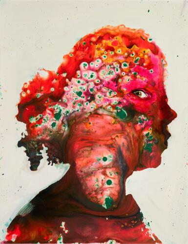 View full screen - View 1 of Lot 21. Off-Color: Palimpsest, (June 27).