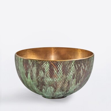View full screen - View 1 of Lot 55. Bowl in the "Fluted" Style.