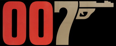View full screen - View 1 of Lot 105. The Man with the Golden Gun (1974), advance banner, German.