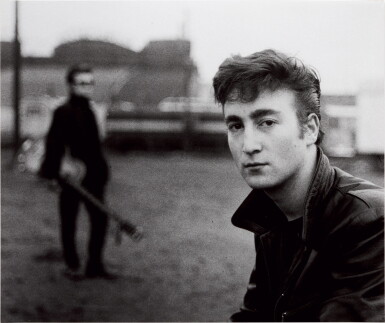View full screen - View 1 of Lot 140. John Lennon, Hamburg Fun Fair, Heiligengeistfeld, 1960.