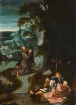 CIRCLE OF ADRIAEN ISENBRANDT | THE AGONY IN THE GARDEN