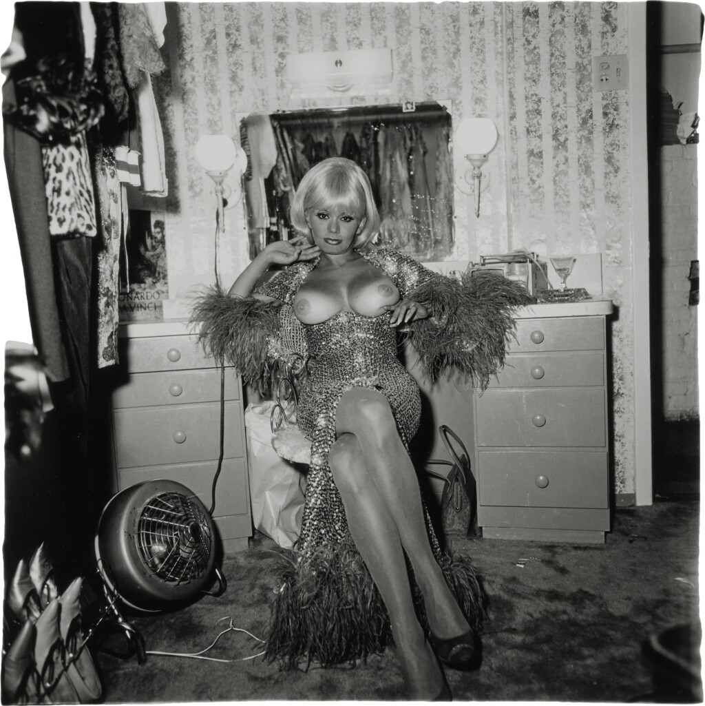 View full screen - View 1 of Lot 501. Topless Dancer in Her Dressing Room, San Francisco, Cal..