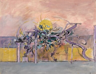 View full screen - View 1 of Lot 16. GRAHAM SUTHERLAND, O.M. | VINE PERGOLA .