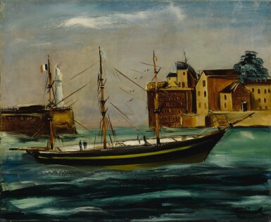 View full screen - View 1 of Lot 117. MAURICE DE VLAMINCK | MARINE.