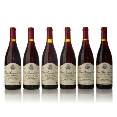 View full screen - View 1 of Lot 358. Vosne Romanée, Cros Parantoux 2001 Emmanuel Rouget (12 BT).