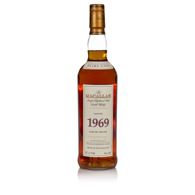 View full screen - View 1 of Lot 6. The Macallan Fine & Rare 32 Year Old 59.0 abv 1969 (1 BT 70cl).