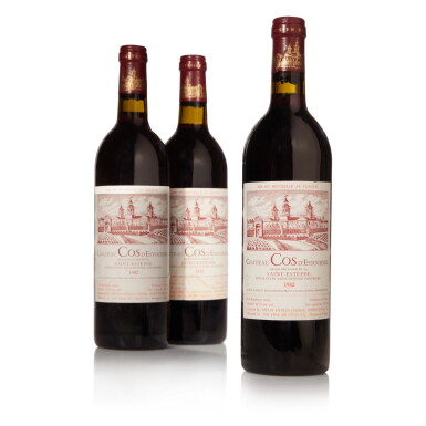 View full screen - View 1 of Lot 103. Château Cos d'Estournel 1982 (3 BT).