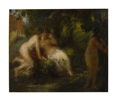 View full screen - View 1 of Lot 63. HENRI FANTIN-LATOUR | TROIS BAIGNEUSES.