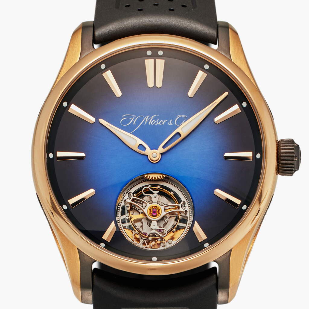 View full screen - View 1 of Lot 130. Reference 3804-0900 Pioneer Tourbillon | A limited edition pink gold and DLC-coated titanium flying tourbillon wristwatch, Circa 2022.