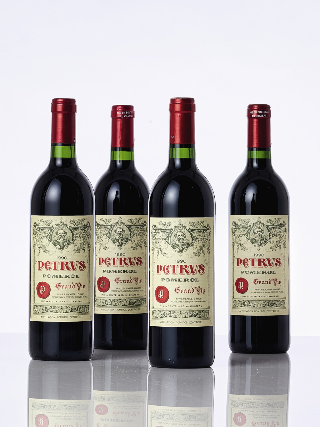 View full screen - View 1 of Lot 6190. Petrus 1990 (12 BT).