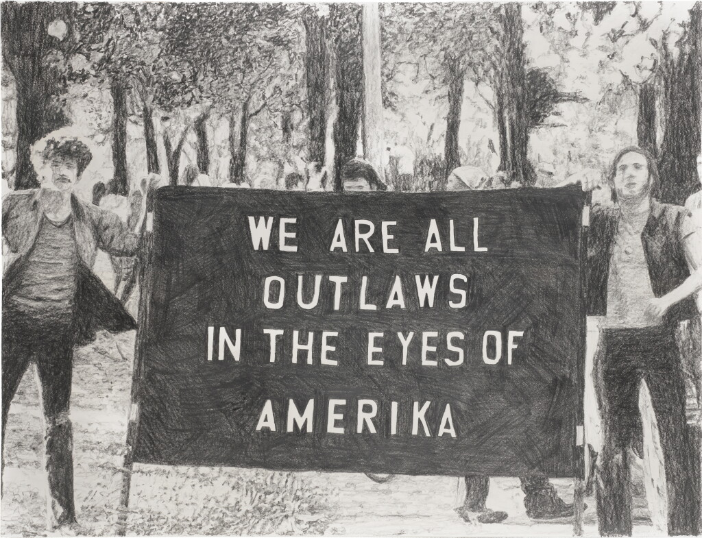 View full screen - View 1 of Lot 45. We Are All Outlaws in the Eyes of Amerika.
