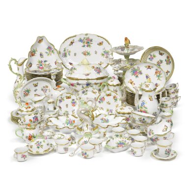 View full screen - View 1 of Lot 281. An Extensive Herend 'Victoria' Pattern Service, 20th Century.