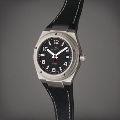 View full screen - View 1 of Lot 45. Reference IW322703 Ingenieur Mercedes-AMG | A titanium automatic wristwatch with date, Circa 2010.